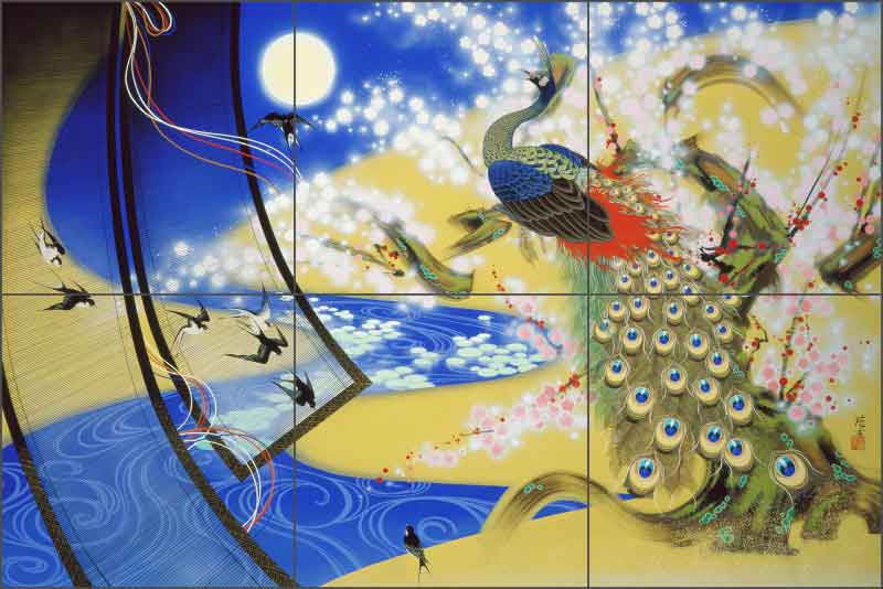 B.F.S.S. by Zigen Tanabe Ceramic Tile Mural - OB-ZT02