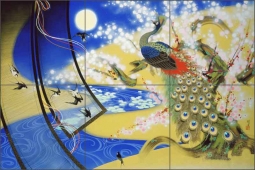 B.F.S.S. by Zigen Tanabe Ceramic Tile Mural - OB-ZT02