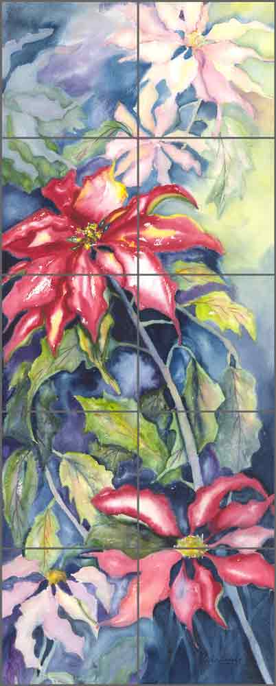 Advent by Phyllis Neufeld Ceramic Tile Mural - PNA030