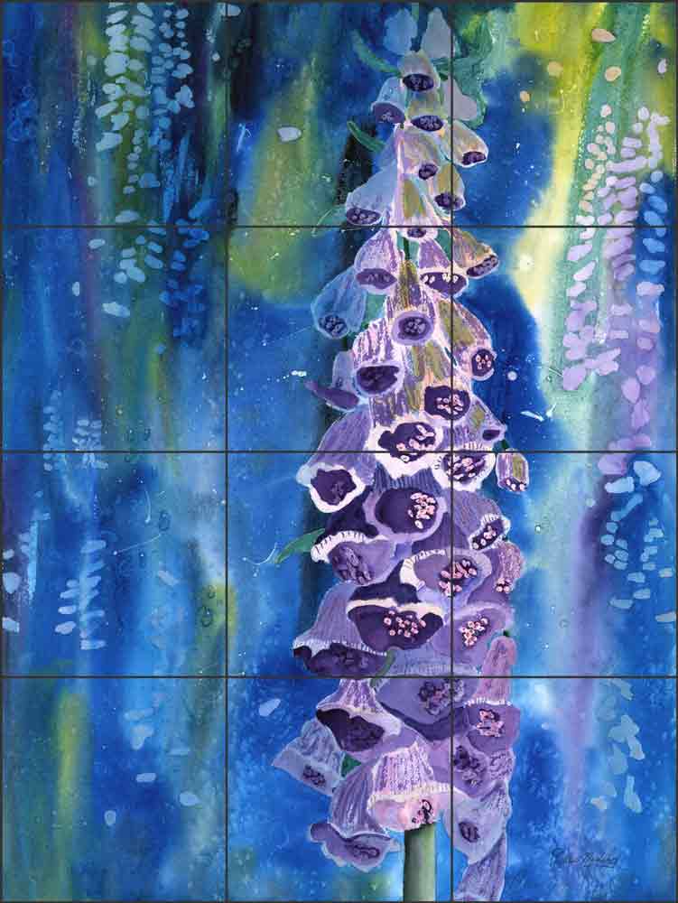 Even Tide by Phyllis Neufeld Ceramic Tile Mural PNA045