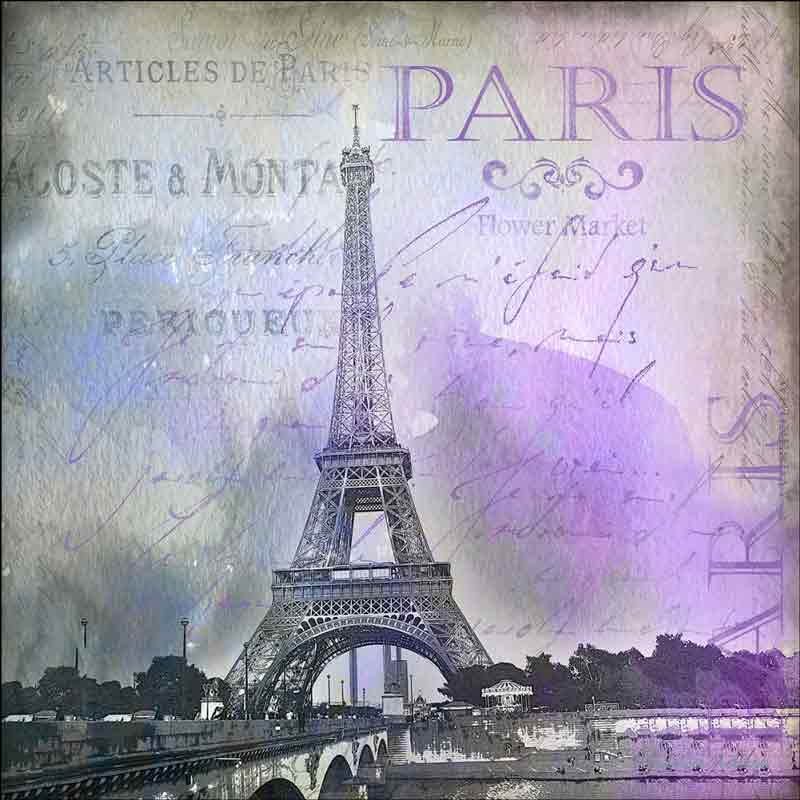 Paris by Andrea Haase Ceramic Accent & Decor Tile POV-AH002AT