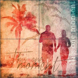This One Moment by Andrea Haase Ceramic Tile Mural - POV-AH003