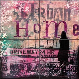 Urban Home by Andrea Haase Ceramic Tile Mural - POV-AH008