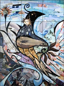 Your Majesty by Jim Nonas Ceramic Tile Mural POV-JN025