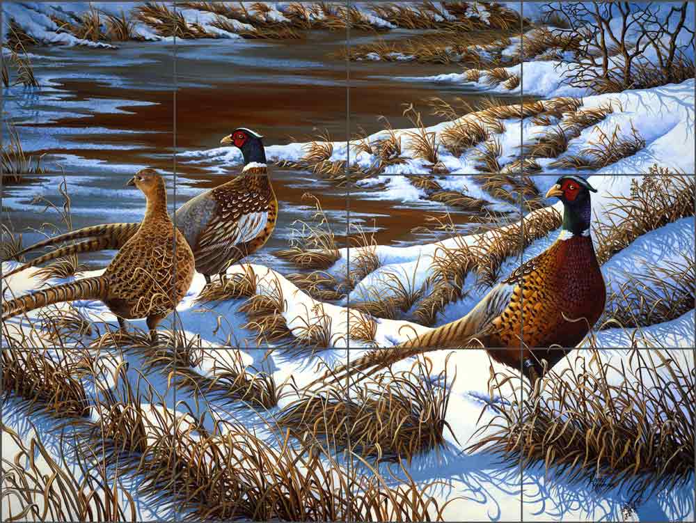 Morning Splendor by Lane Kendrick Ceramic Tile Mural POV-LKA013