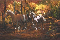 Dry Run by Lane Kendrick Ceramic Tile Mural POV-LKA031