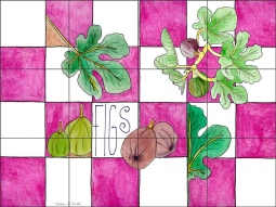 Figs by Melabee M. Miller Ceramic Tile Mural - POV-MM005