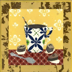 Coffee II by Ramona Jan Ceramic Accent & Decor Tile POV-RJA010AT