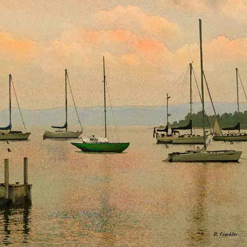 Harbor Springs by Raenette Franklin Accent & Decor Tile RFA004AT