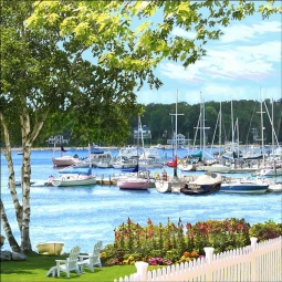 Harbor View by Raenette Franklin Accent & Decor Tile RFA006AT