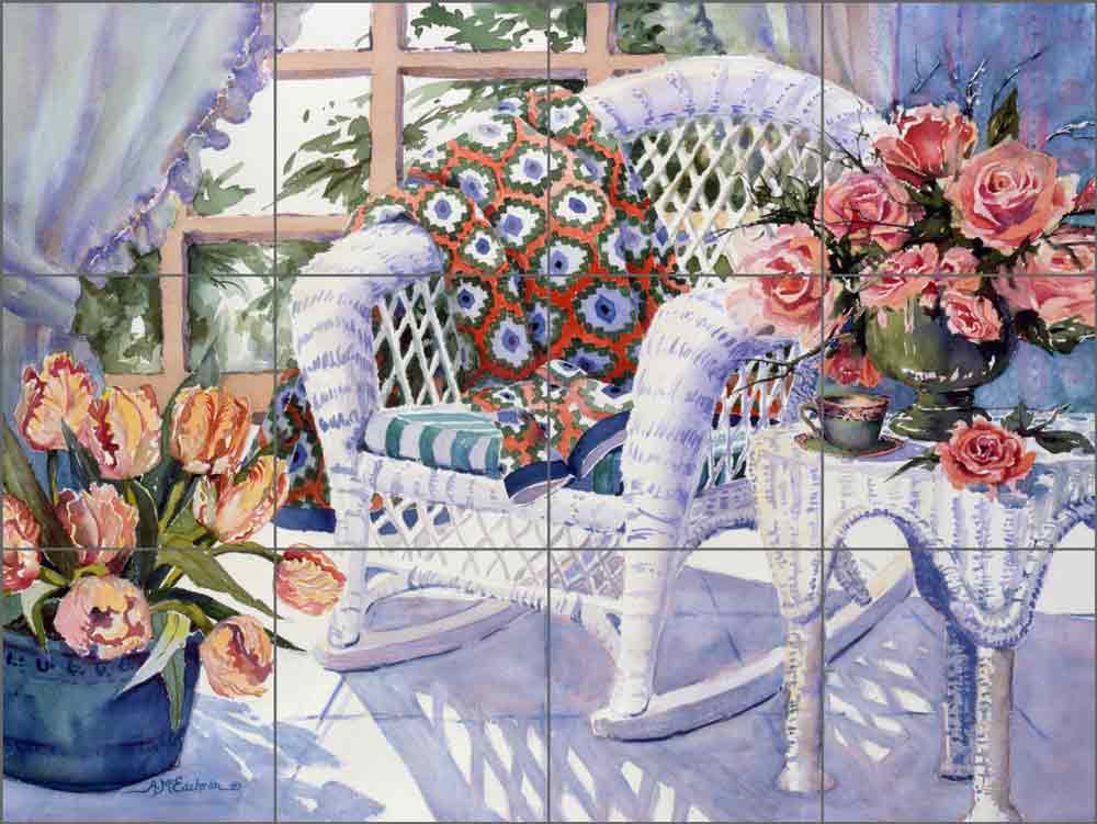 Morning Light by Ann McEachron Ceramic Tile Mural RW-AM012