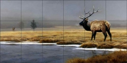 Into the Mist by Edward Aldrich Ceramic Tile Mural RW-EA007