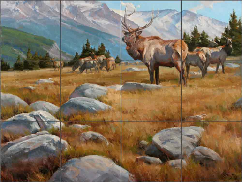 Colorado Icon by Edward Aldrich Ceramic Tile Mural RW-EA012