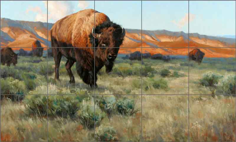 Momentum by Edward Aldrich Ceramic Tile Mural - RW-EA021