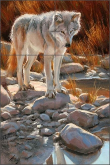 Something of Interest by Edward Aldrich Ceramic Tile Mural - RW-EA022