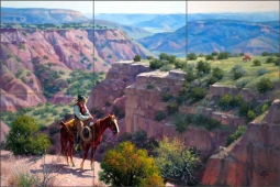 Hard to Get To by Jack Sorenson Ceramic Tile Mural RW-JS011