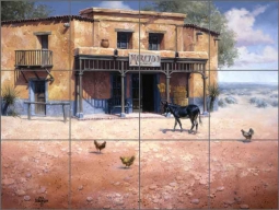 Mercado by Jack Sorenson Ceramic Tile Mural - RW-JS032
