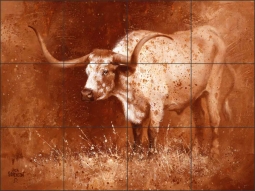 Speculation by Jack Sorenson Ceramic Tile Mural RW-JS053