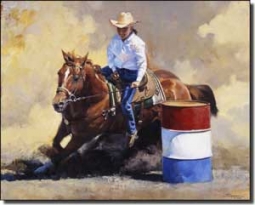 Chapman Cowboy Rodeo Ceramic Accent Tile 10" x 8" - RW-JTC012AT