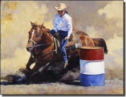 Chapman Cowboy Rodeo Ceramic Accent Tile 8" x 6" - RW-JTC012AT
