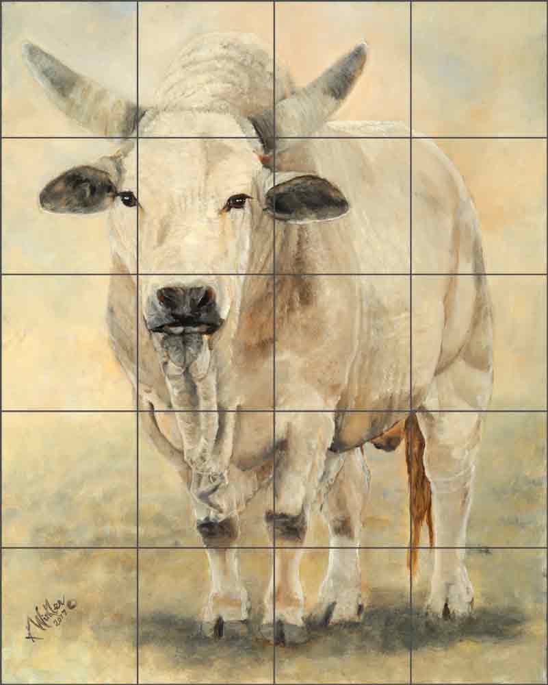 Tuff Enuff 2 by Kathy Winkler Ceramic Tile Mural RW-KW021