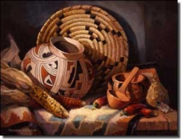 Johnston Southwest Native American Ceramic Accent Tile 8" x 6" - RW-MJA002AT