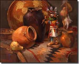 Johnston Southwest Native American Ceramic Accent Tile 10" x 8" - RW-MJA009AT