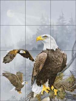 Trinity II by Verdayle Forget Ceramic Tile Mural RW-VFA012