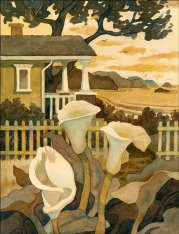 Craftsman Cottage By the Sea by Robin Wethe Altman Accent & Decor Tile RWA029AT