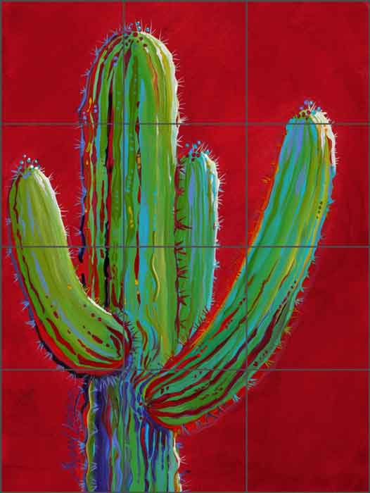 Arizona Beauty by Susan Libby Ceramic Tile Mural SLA040