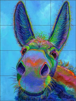 Bella by Susan Libby Ceramic Tile Mural SLA065