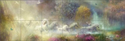 God's Breath by Tom duBois Ceramic Tile Mural TDA018