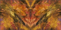 duBois Hawk Bird Art Ceramic Tile Mural TDA034