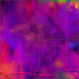 Promise Stones - Purple by Tom duBois Ceramic Tile Mural - TDA043