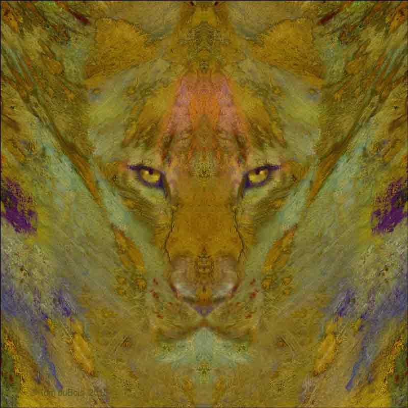 Lioness by Tom duBois Ceramic Accent & Decor Tile - TDA044AT