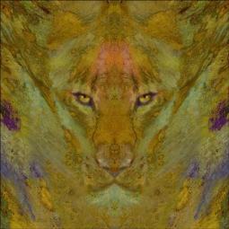 Lioness by Tom duBois Ceramic Accent & Decor Tile - TDA044AT