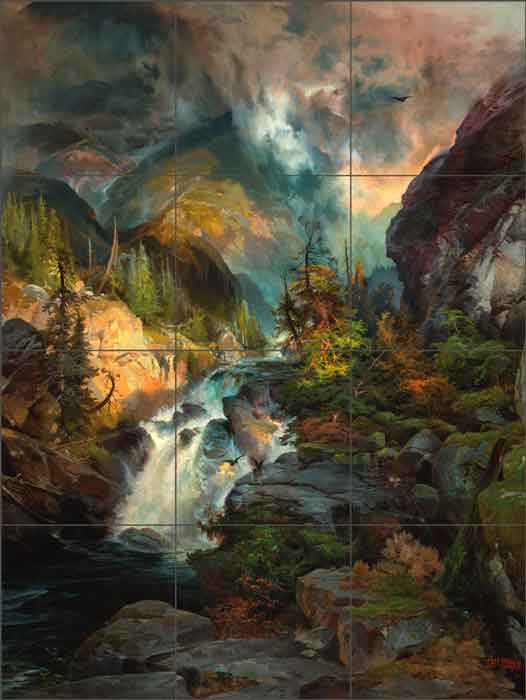 Children of the Mountain by Thomas Moran