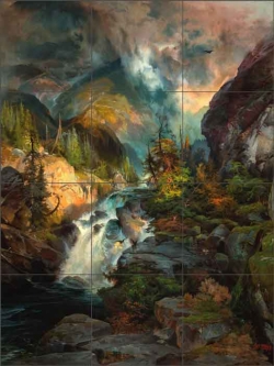 Children of the Mountain by Thomas Moran